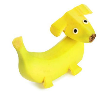 Bananen-Hund