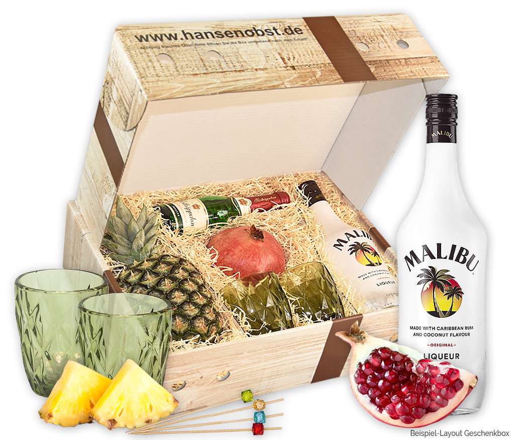Malibu-Beach-Bowle | Geschenkbox