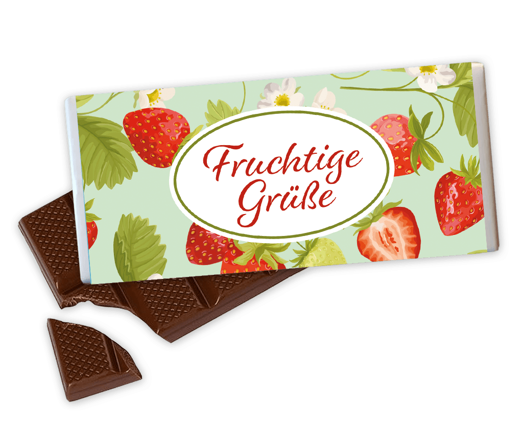 Schokolade "Erdbeere"