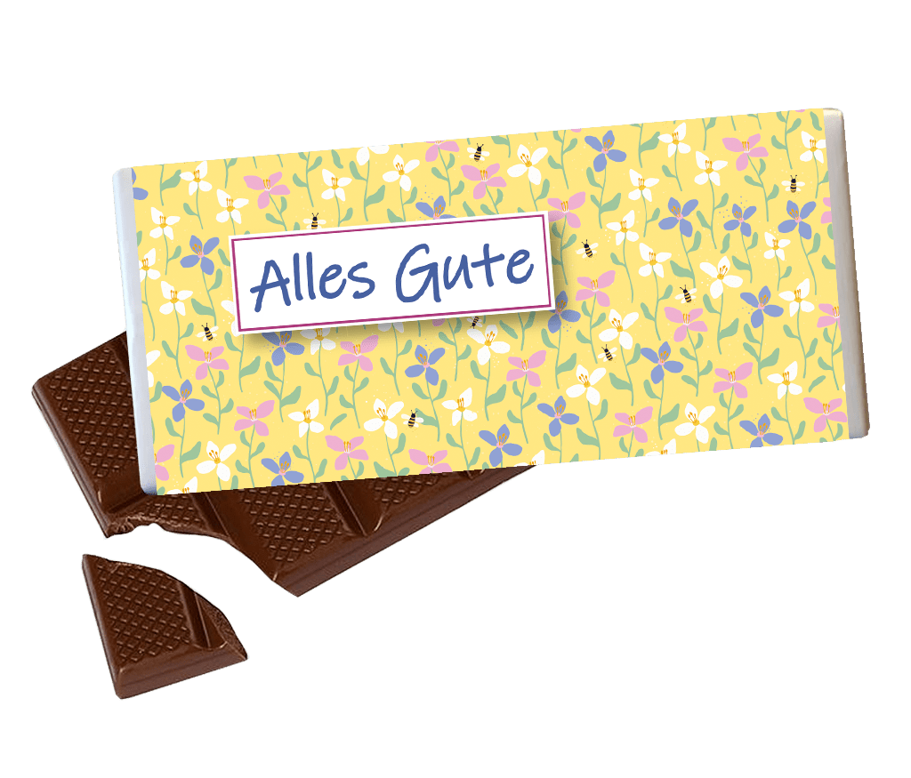 Schokolade "Alles Gute"