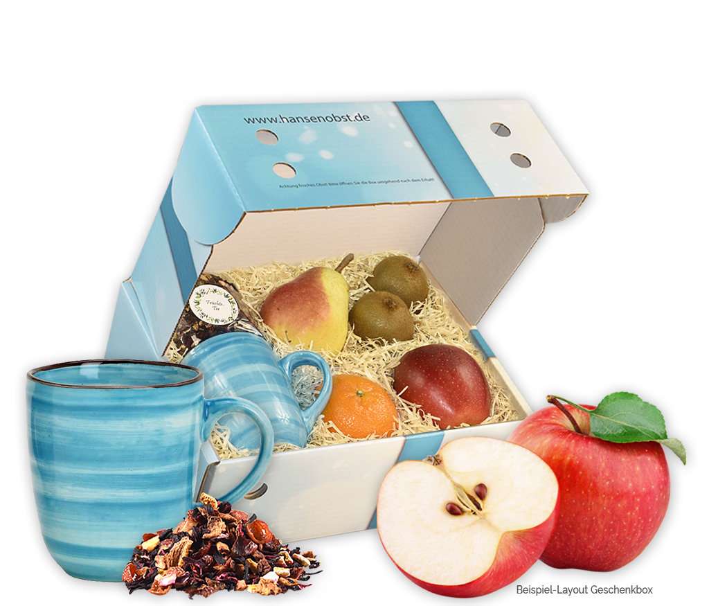 Obstbox Kleine Auszeit | Geschenkset