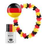 SET: Fußballparty-Deutschland-Fan