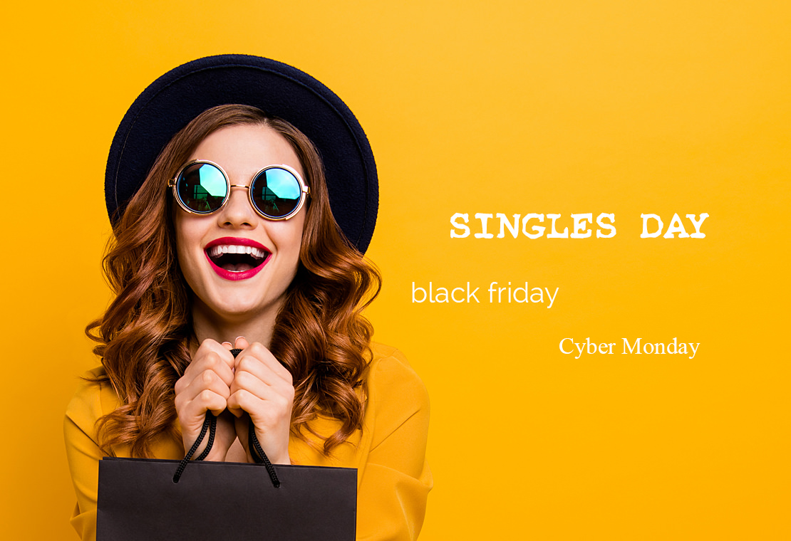 Shopping Queen? Shopping Monat! - Singles Day, Black Friday und Cyber Monday