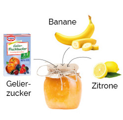 Bananen-Marmelade