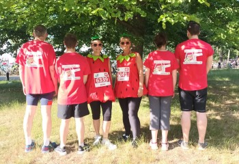 Gemeinsam stark: Unser Team beim schnelleStelle.de Firmenlauf Leipzig
